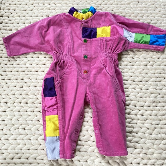 Trotinette Other - Vintage Trotinette Paris velour Romper 18 Mo
